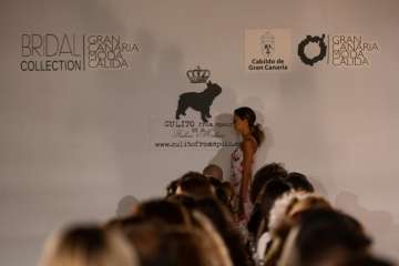 El espíritu heroico de las mujeres, protagonista de los diseños de la 2Âª jornada de GC Colección Bridal (Foto TA)